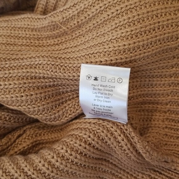 NWT Heartloom Naomi Cardigan- Anthropologie brand, size L, color camel - Picture 13 of 16